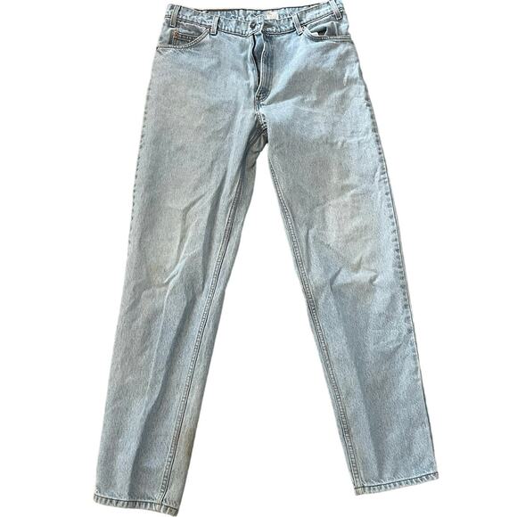 Vintage 90s Orange Tab Levi’s 550 Relaxed Fit Tapered Leg Jeans W 36 L 36
